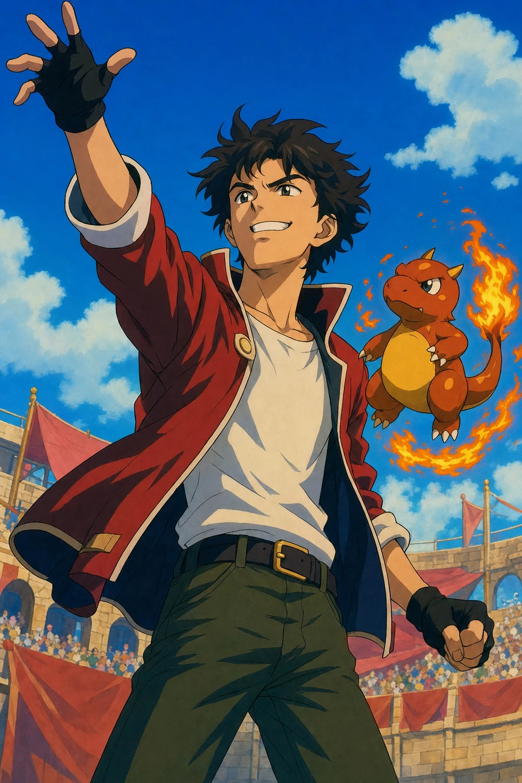 Trainer card artwork