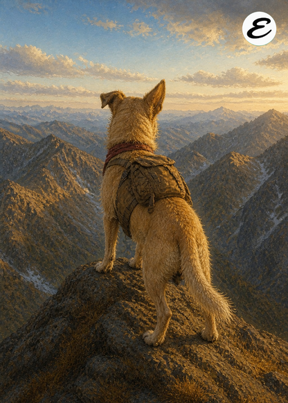 Adventure Pet trading card, back