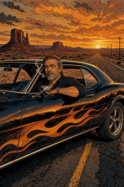 Father card artwork