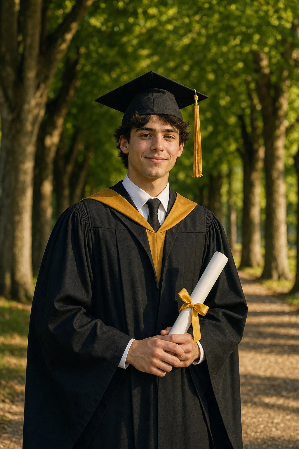 Graduation card artwork
