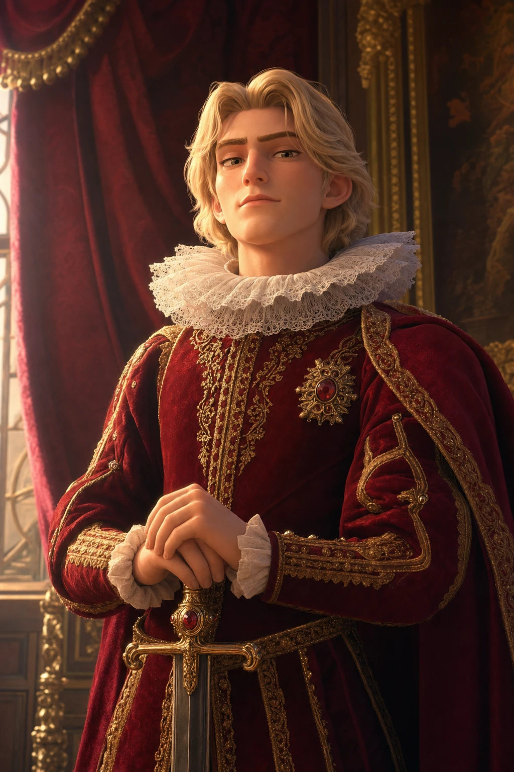 Royal card artwork
