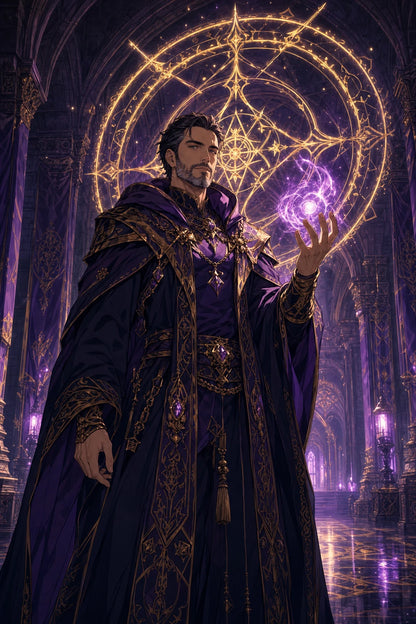 Wizard card artwork